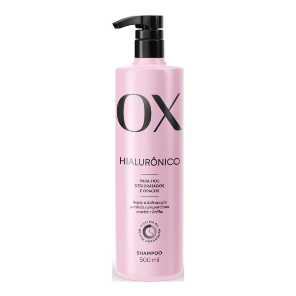 Shampoo Ox Hialurônico 500ml em Oferta na Shopee