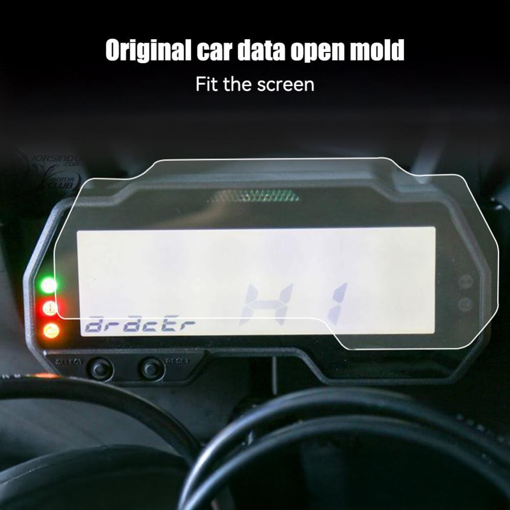 TKEY Motocicleta TPU Proteção Contra Arranhões Filme Acessórios Protetor De Tela Capa Guarda Instrumento Painel Membrana