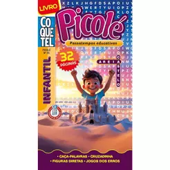 Livro Coquetel Picolé 25 | Passatempos Educativos
