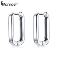 Brincos Bamoer Joias De Moda Minimalistas Para Mulheres E Meninas Presente