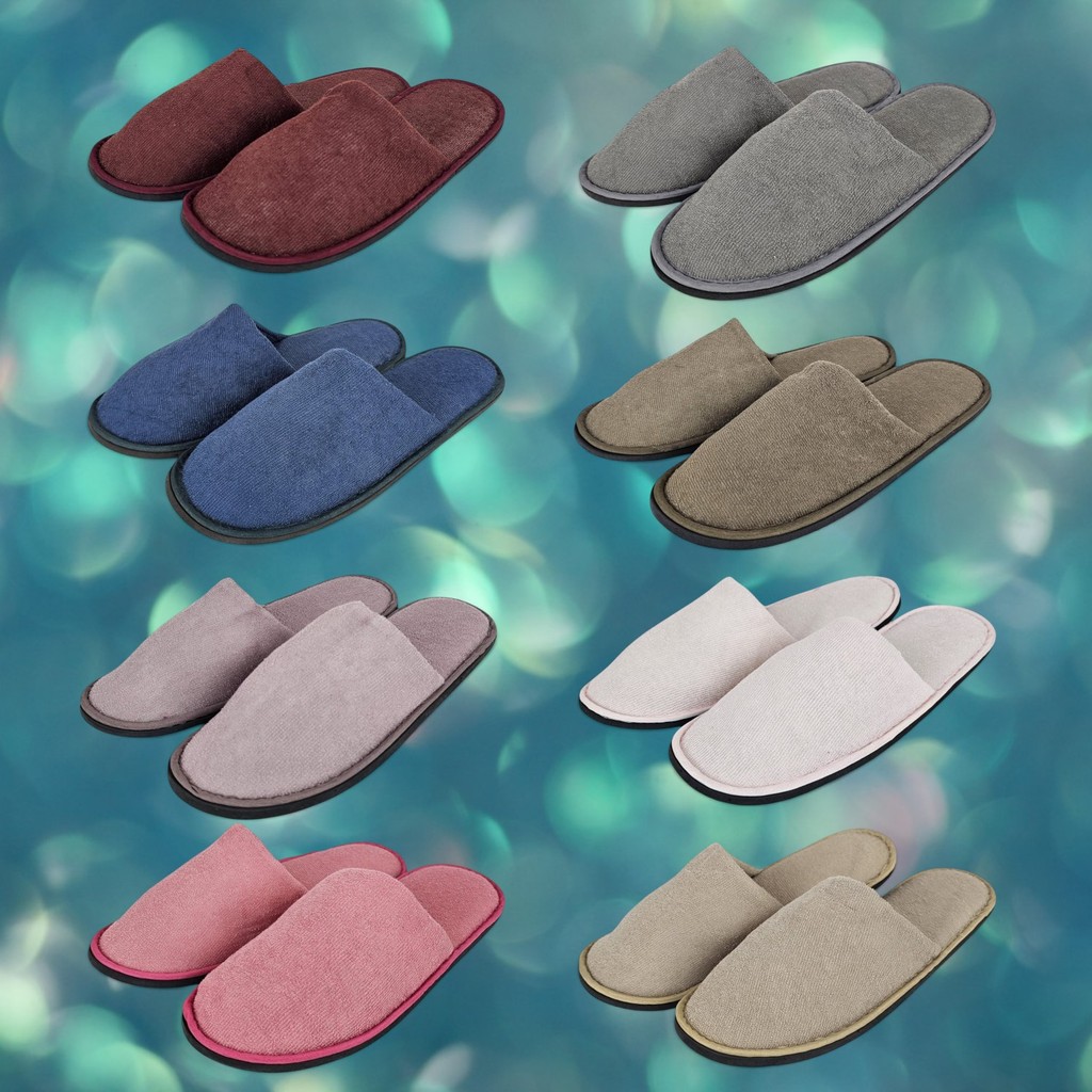 Pantufa Adulta Unissex Chinelo Forrada Color Macia Slim
