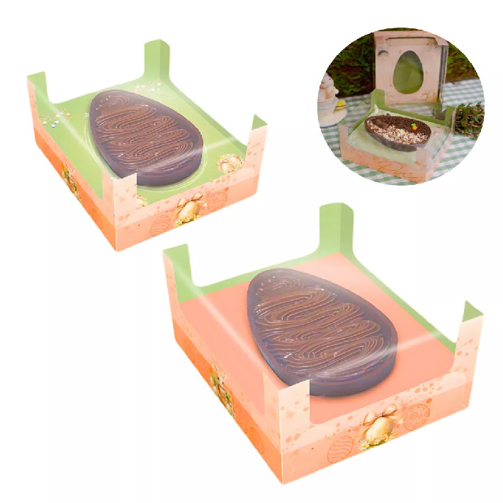 CX OVO DE COLHER ENCANTO 250/350G - COELHINHO ENCANTADO DUPLA FACE - PCT C/ 5 UNIDADES