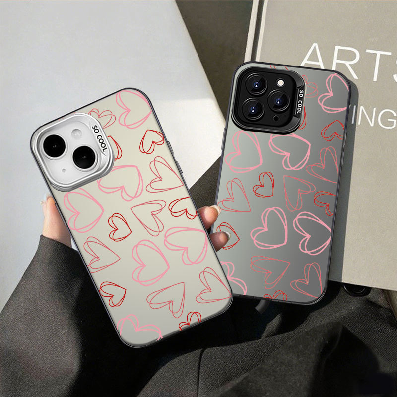 DH Capa Para Motorola MOTO G84 G54 G64 G54Power G14 G22 G24 C04 Coração Leopardo