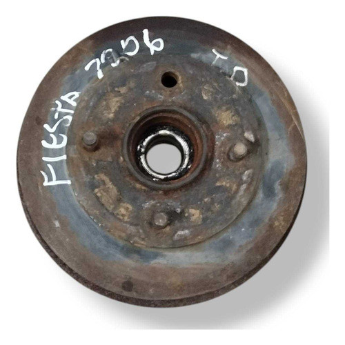 Disco Freio Traseiro Direito  Ford Fiesta Sedan 2005 2006