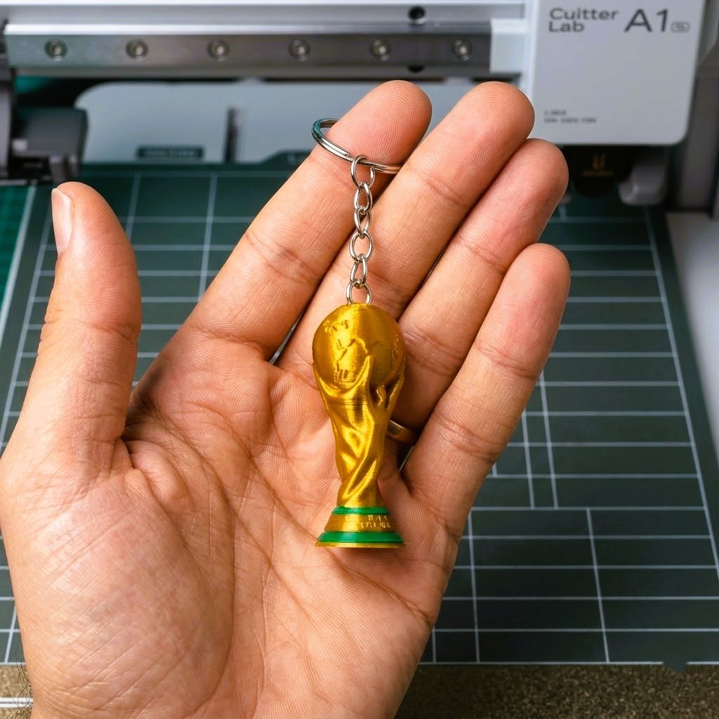 Kit Chaveiro Copa do Mundo Impressão 3D 2026 Mala Copa Do Mundo