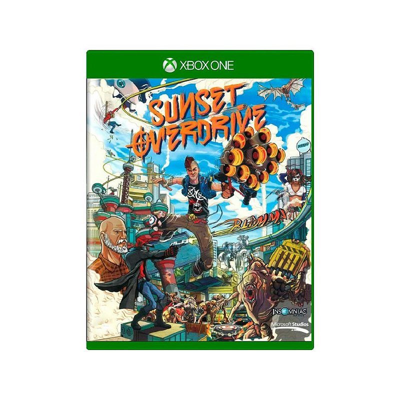 Jogo Sunset Overdrive - Xbox One - Usado -Original