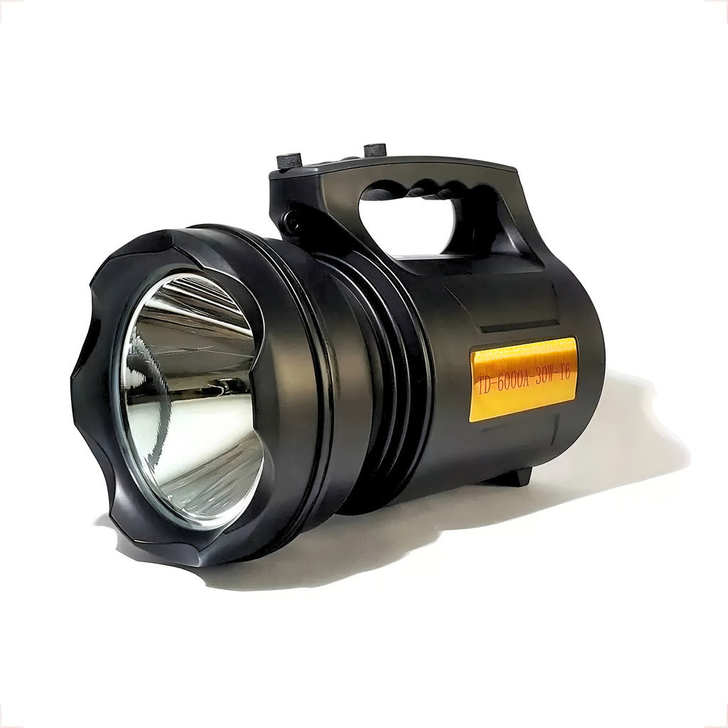 Lanterna Holofote B-max Td-6000a Preto Alta Potência Led 30w