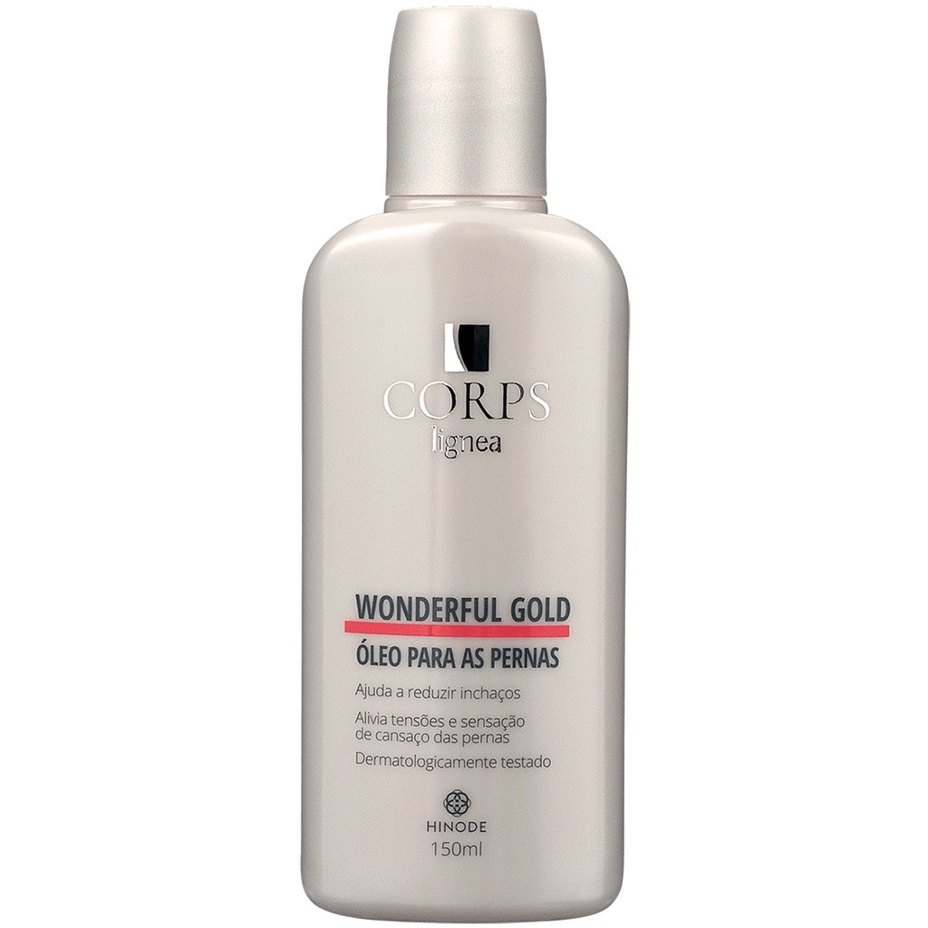 Oleo Para As Pernas Wonderful Gold Corps Lígnea 150ml (alivia inchaço das pernas)