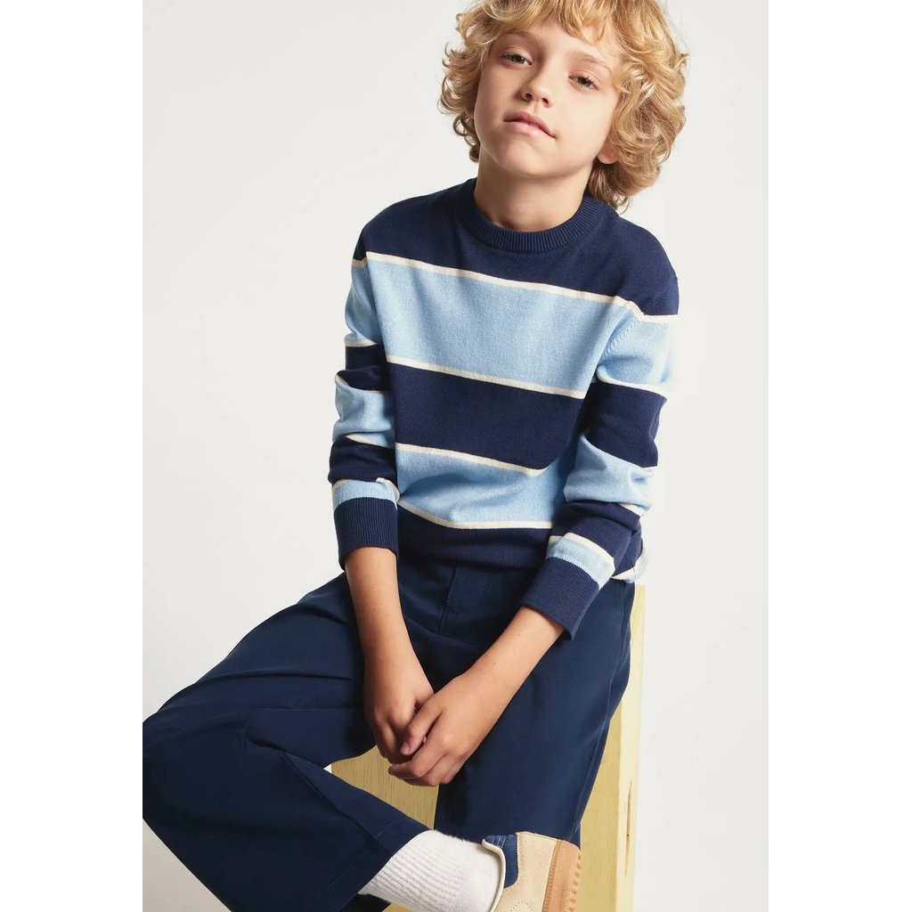 Suéter De Tricô Infantil Listrado Hering Kids