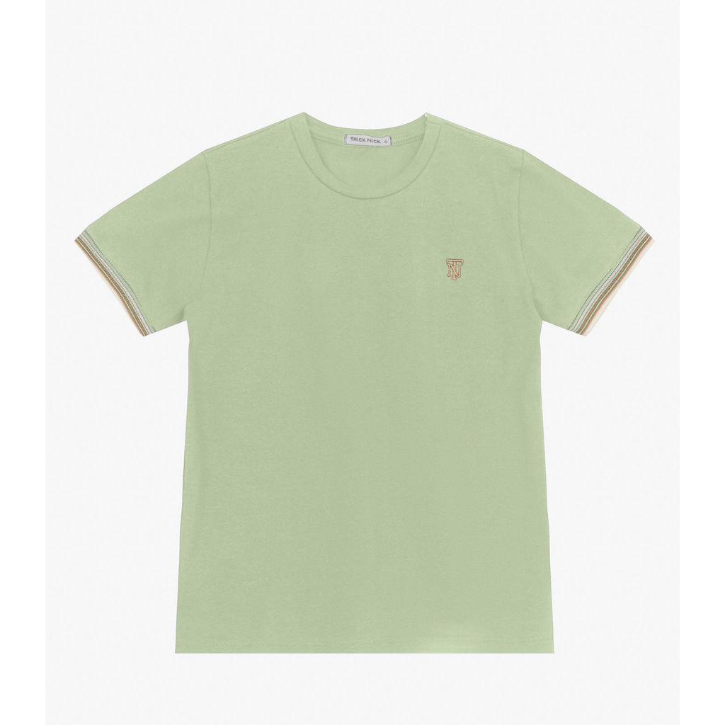 Camiseta Masculina em Cotton Leve Trick Nick Verde