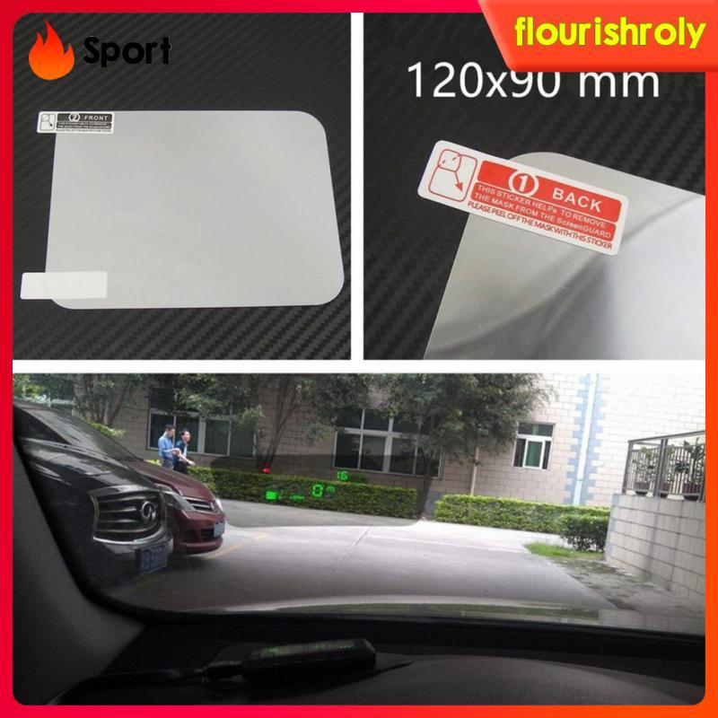 [Flourishroly2] Filme Reflexivo Universal HUD Head Up Display Sem Mucilage 120x90mm