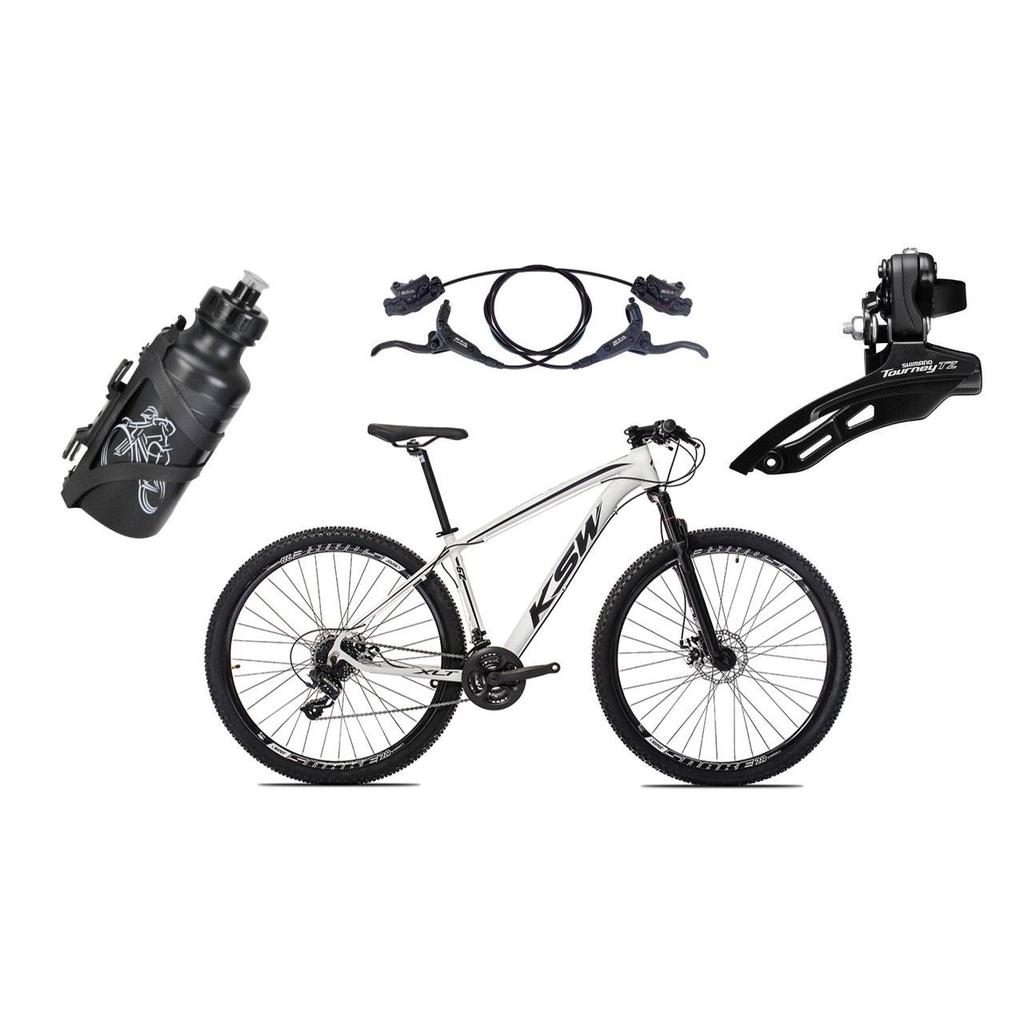 Bicicleta Aro 29 KSW Aluminio 6061 24v Freio Hidráulico