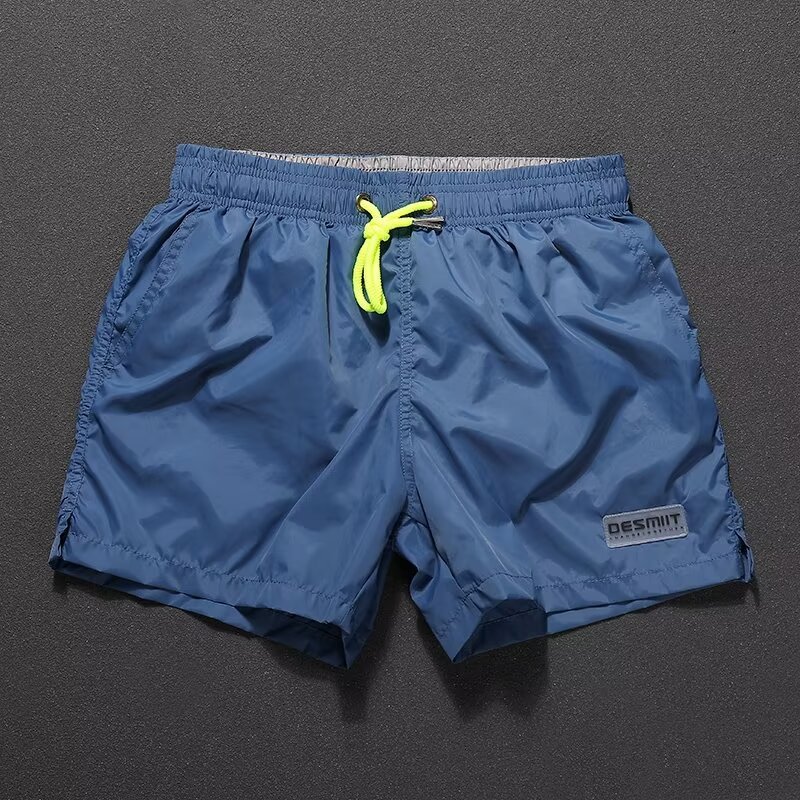 2024 novo estilo de seda gelo fino Shorts de secagem rápida masculino verão solto esportes correndo Fitness lazer calças