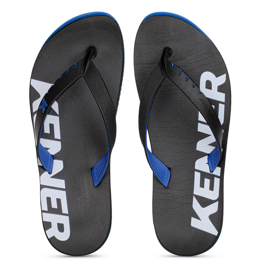 Chinelo Kenner Red Preto e Azul - Masculino