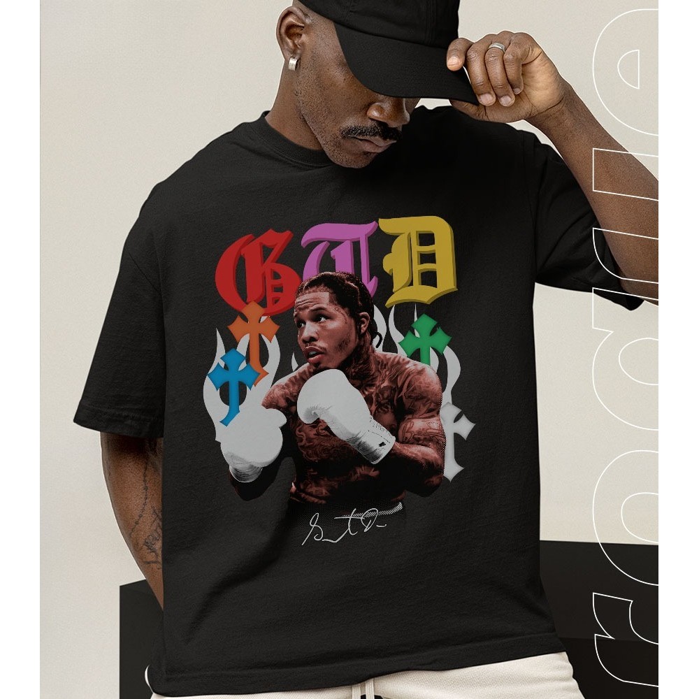 [Camiseta Premium em Algodão Puro]GXG Camiseta Basica e OVERSIZED Gervonta Davis GTD Tank Boxe Champion Graphic Unissex
