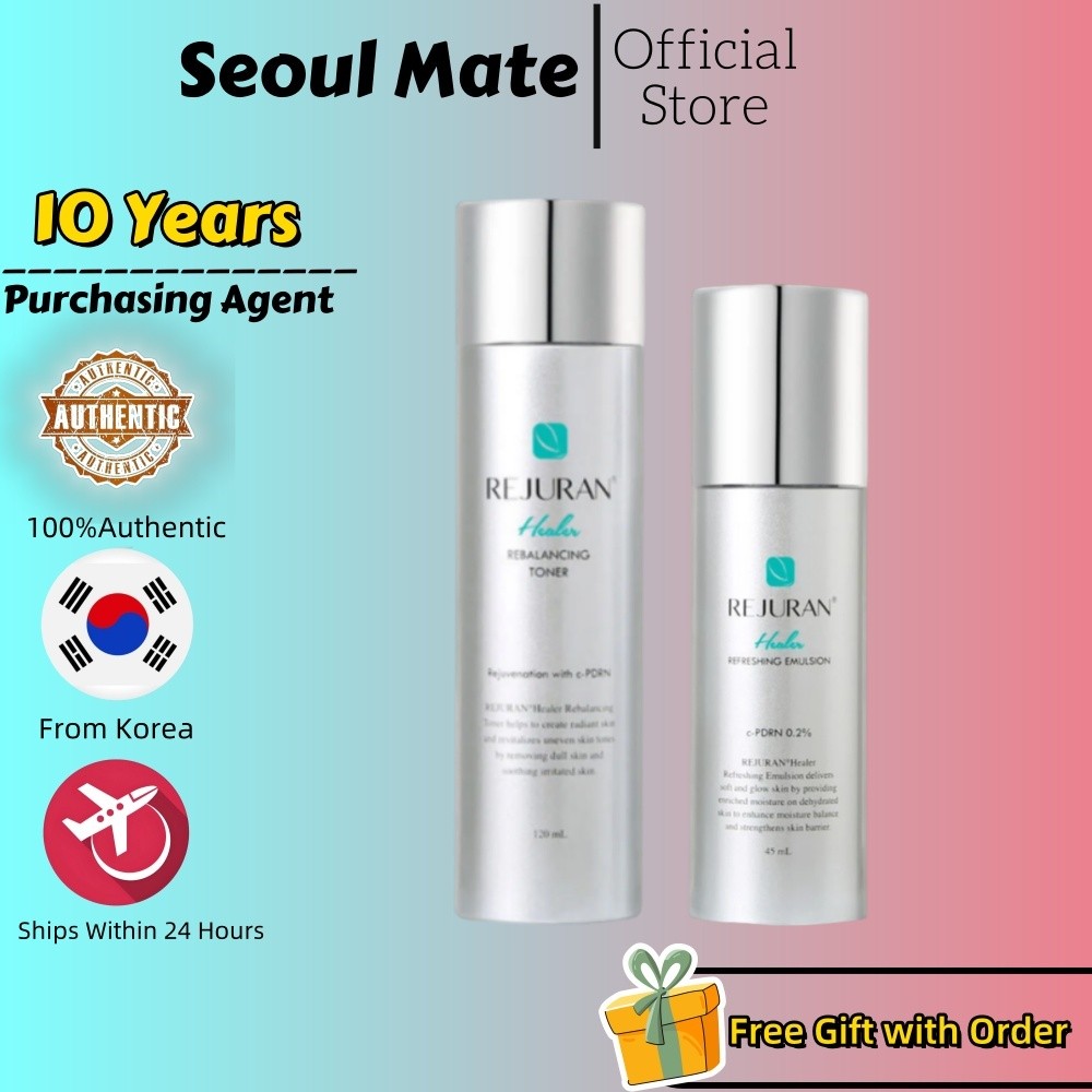 [REJURAN] Tônico Equilibrante 120ml/Loção Refrescante 45ml # Calmante e Equilibrante # Hidratante leve como uma pena