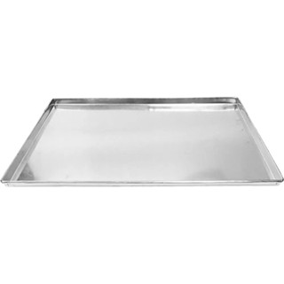 Assadeira Para Pão Doce 60x40x3,5cm Alumínio 0,5mm Resistente Bandeja em Oferta na Shopee