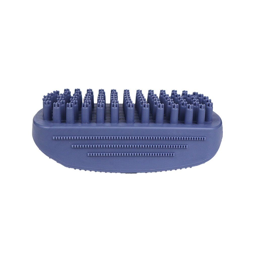 Escova Banho Pet Cachorro Gato MBS Com Pinos Flexíveis de Silicone
