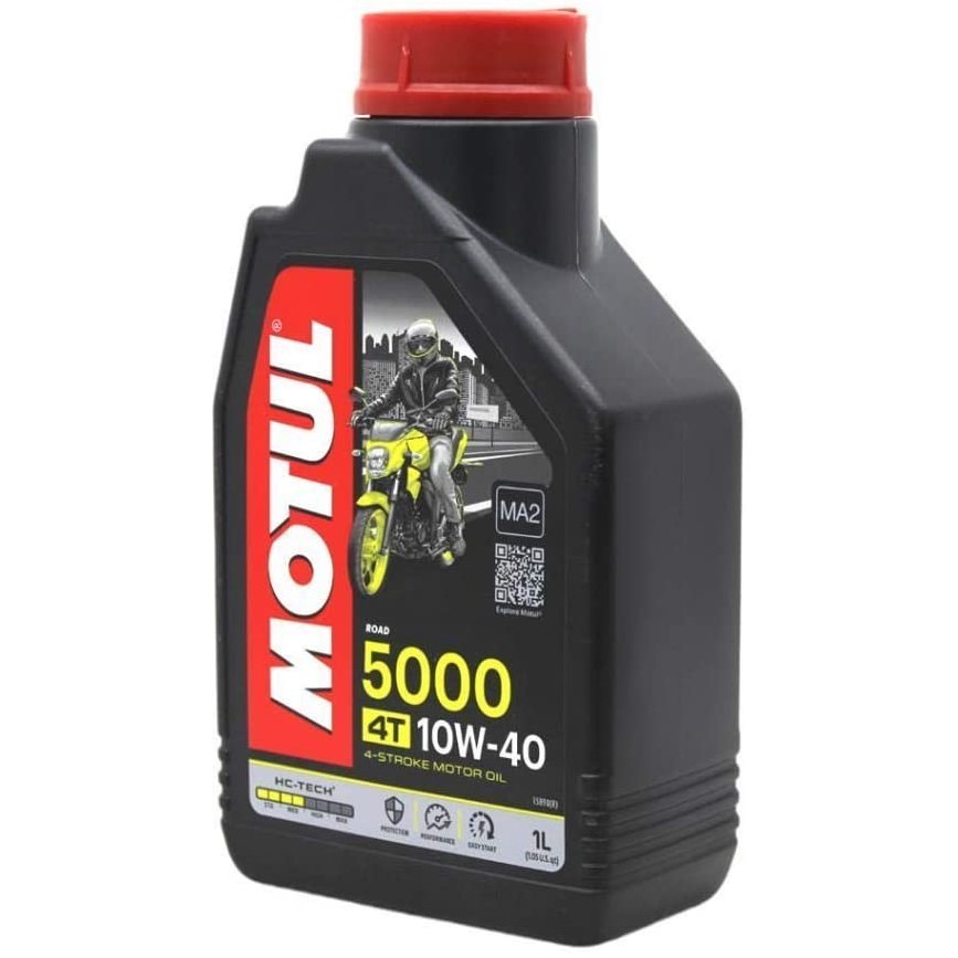 1L Óleo Motul 5000+ 10w40 4t 1l Semissintético Srad Hornet Xj6 — imagem 2 de 2