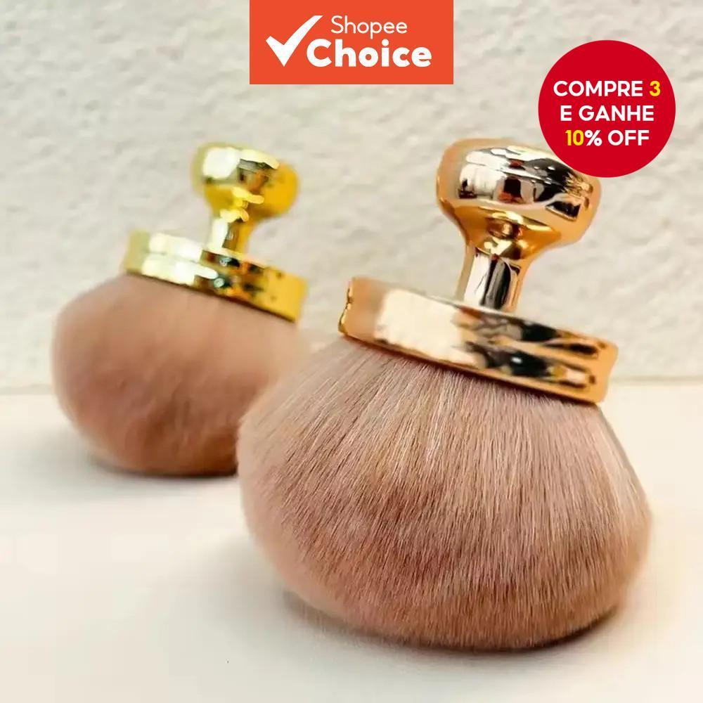 Bestseller | Pincel de Blush com Cabeça de Cogumelo Macia | Cerdas de Alta Densidade | Aplicação Uniforme | Ferramenta em Oferta na Shopee