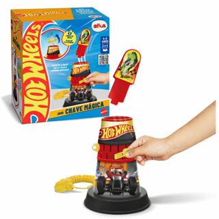 Jogo Chave Mágica Hot Wheels 1326 - Elka em Oferta na Shopee