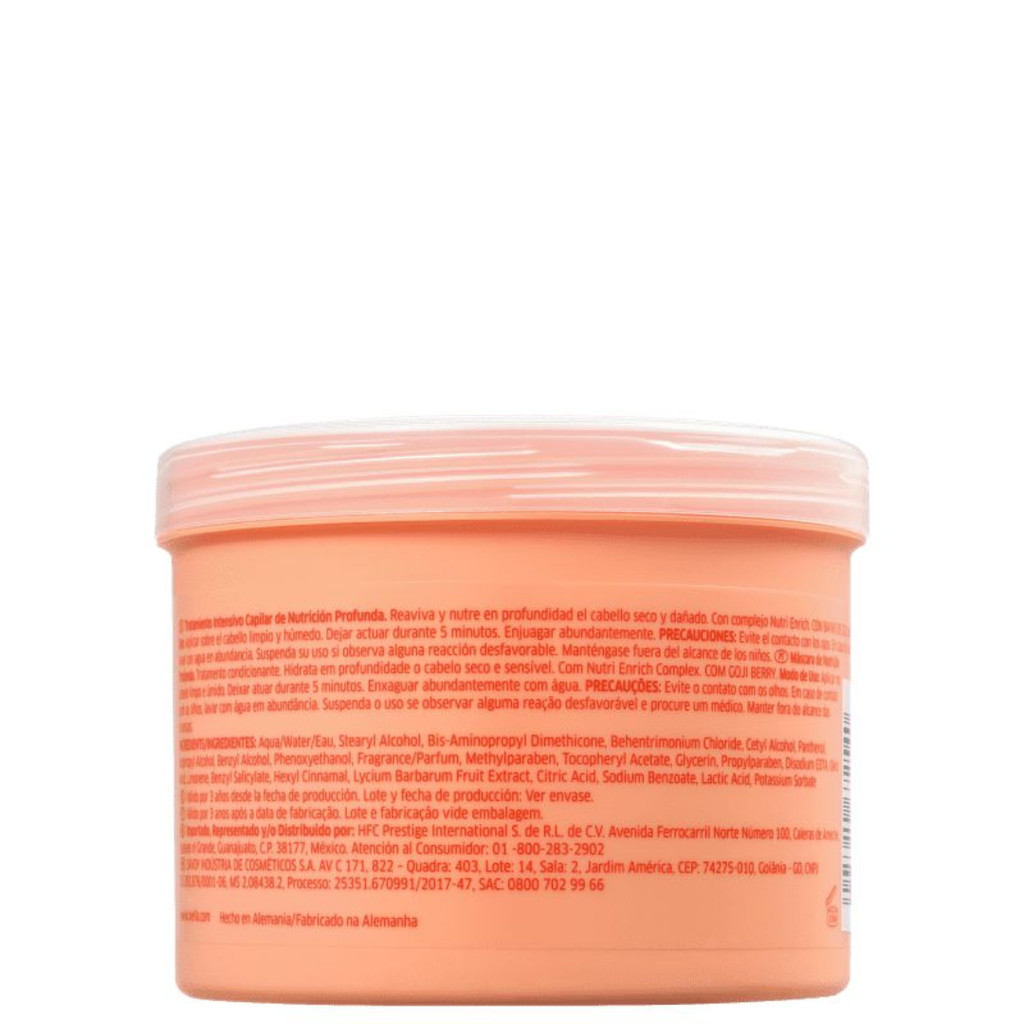 Wella - Invigo Nutri-Enrich - Máscara de Nutrição 500ml · foto 2