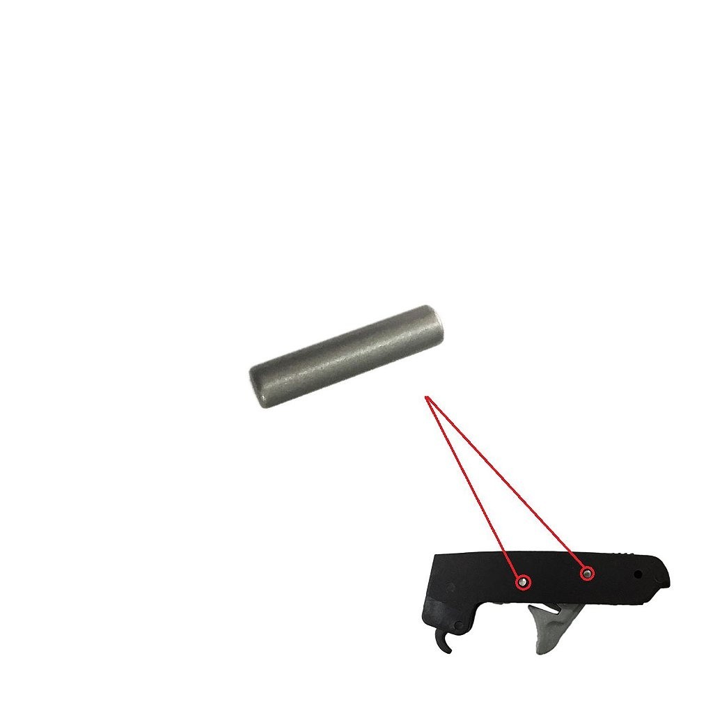 PINO ACO INOX INTERNO DO SIST DE GATILHO ROB ALLEN (17,5 X 4mm ) - UN