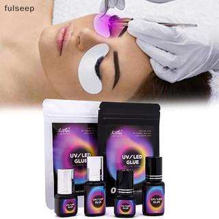 [fulseep] 1 Pcs 3/5ml UV LED Lâmpada De Secagem Rápida Cola Para Cílios Iluminador 1S De Cura Ferramenta De Maquiagem BR