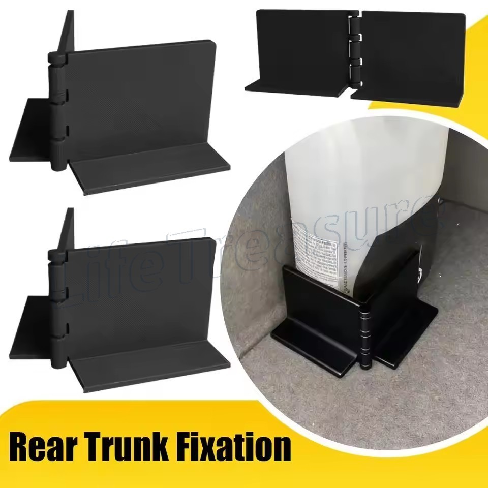 Suporte De Fixação De Porta-Malas De Carro De 4-1 Unidade-Fivela De Borracha Antiderrapante Resistente-Organizador De Ba