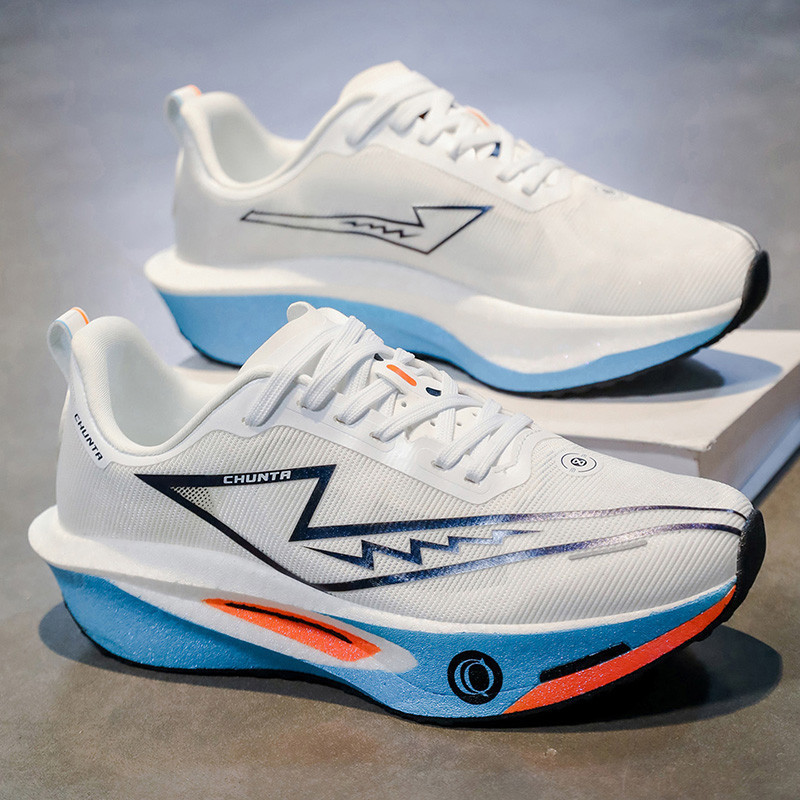 Nova Placa De Carbono Profissional Tênis De Corrida Sapatos De Moda Para Homens E Mulheres 33-44