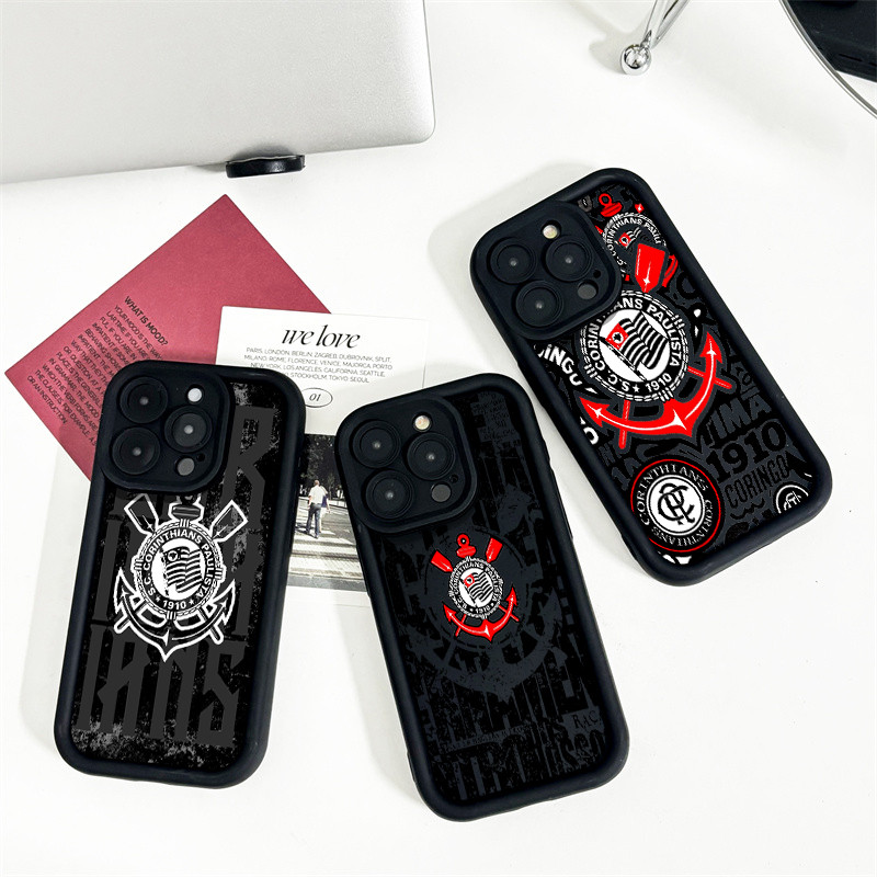 Capinha Samsung A15 A35 A55 A54 A34 A14 A05 A04 A03 A13 A12 A11 A23 A32 A52 A51 A20 Capa Corinthians Macia Silicone Case