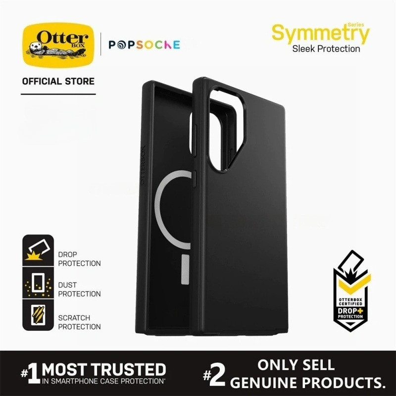Capa De Telefone Magnética Otterbox Symmetry Series Para Samsung S26 Ultra S25 S24 Plus S26ultra S25ultra S24ultra S26pl