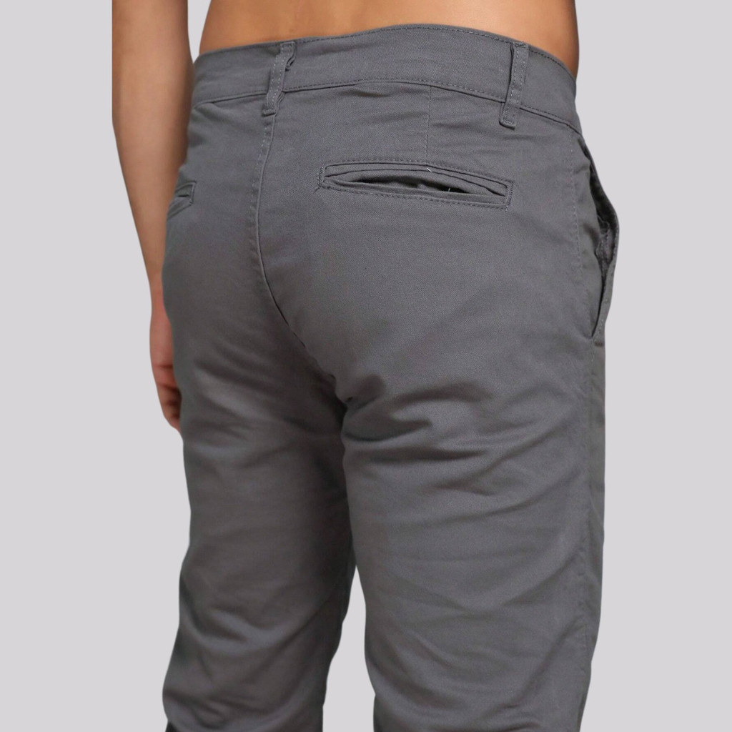 Kit 3 Calça Sarja Masculina Calca Masculino C/lycra Elastano