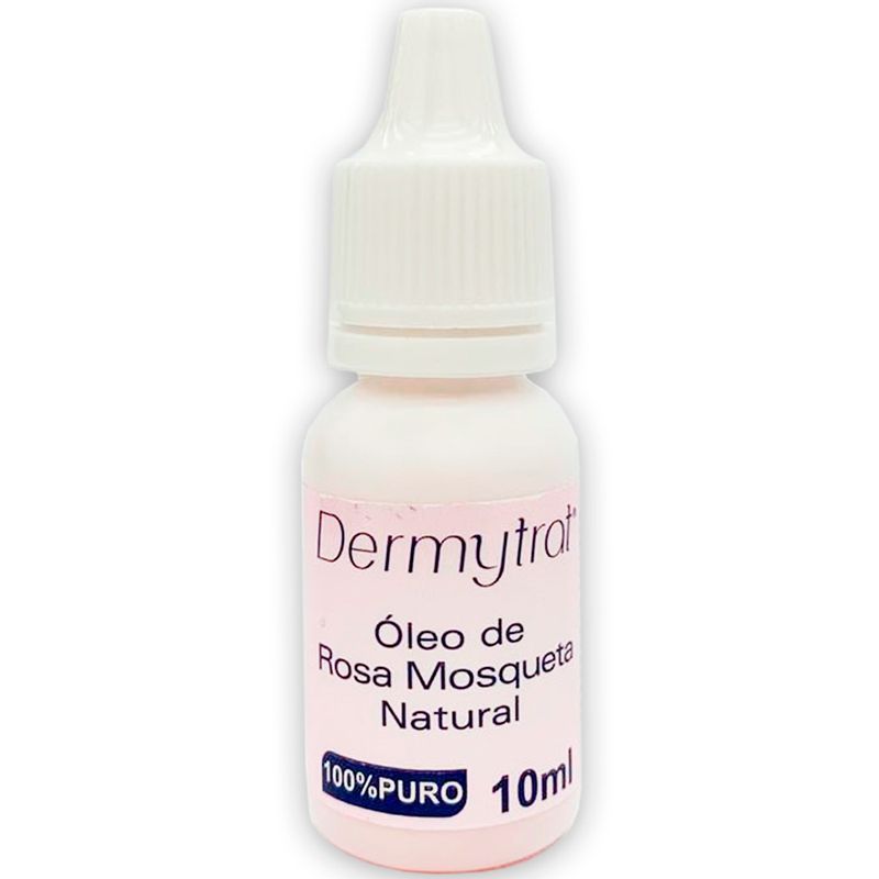 Óleo Natural Puro Rosa Mosqueta Dermytrat 10ml em Oferta na Shopee