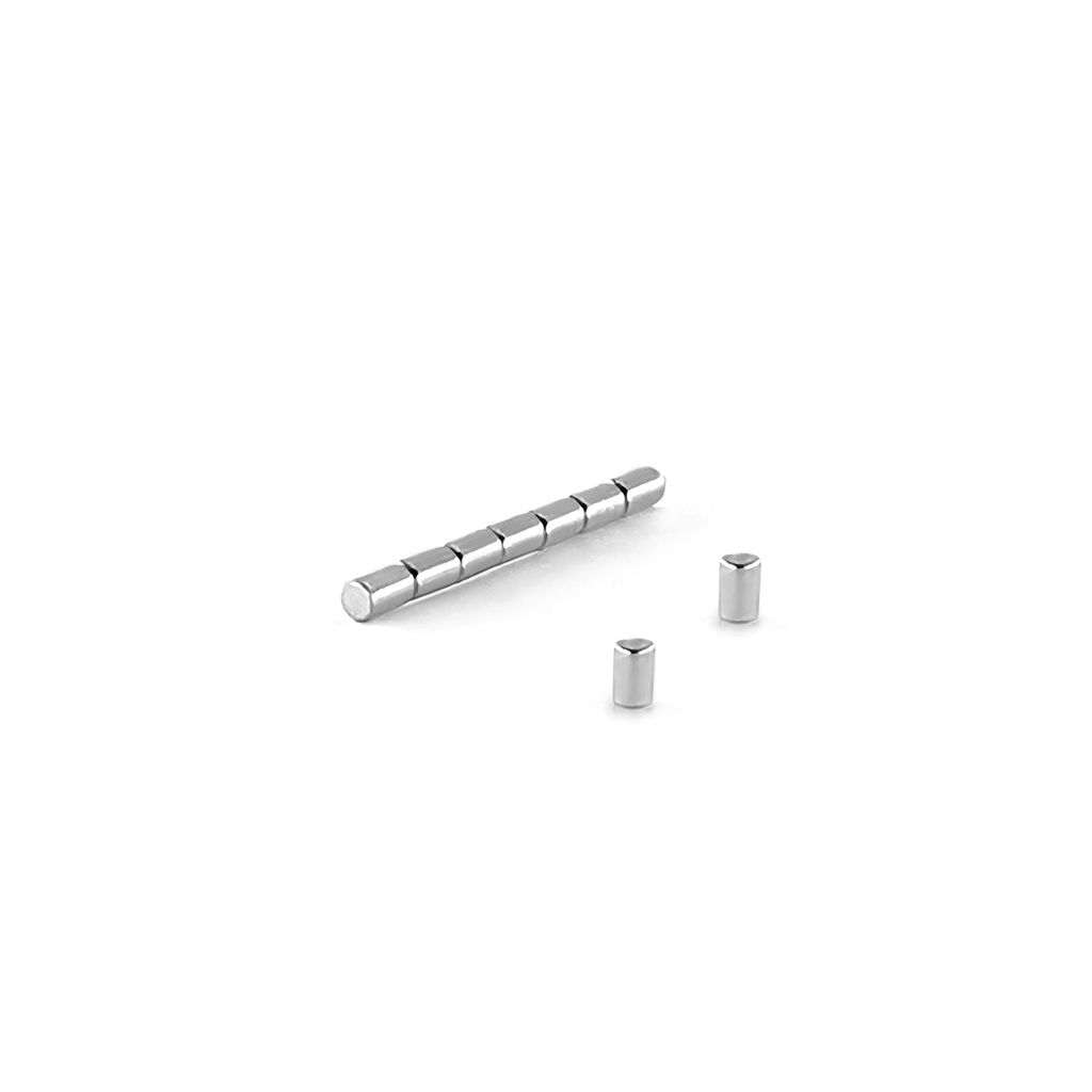 Ímã Neodímio Ø 2x3 mm N35 100 unidades