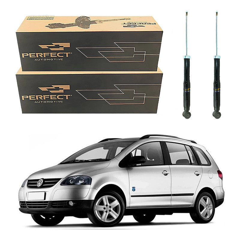 Par Amortecedor Traseiro Spacefox 1.6 2006 A 2009