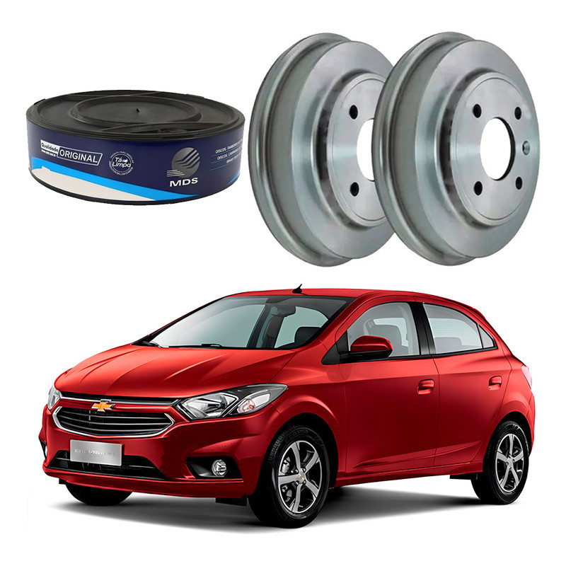 Tambor Freio Traseiro Chevrolet Onix 1.0 1.4 2017 A 2019 em Oferta na Shopee