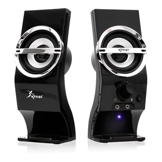 Mini Caixinha Caixa de Som Multimídia USB P2 3.5mm Alto-Falante Potência 12W RMS Controle de Volume para PC e Notebook