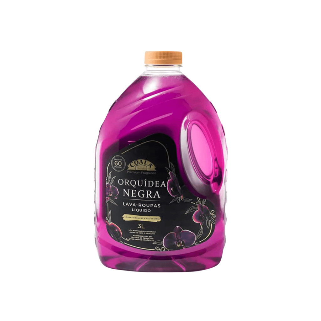 Lava Roupas Líquido Orquídea Negra 3L Coala em Oferta na Shopee