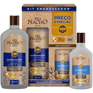 KIT TIO NACHO ENGROSSADOR SHAMPOO 415ML + COND 200ML em Oferta na Shopee