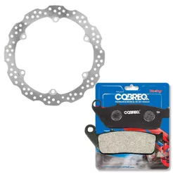 Disco de Freio Dianteiro Cb 500X / Cb 500F / Cb 500R + Pastilhas Cobreq Racing