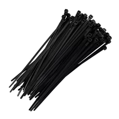 KIT 100 ABRACADEIRAS PLÁSTICAS 100MM X 2,50MM LUATEK