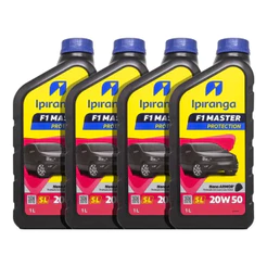 Kit 4 unidades de Óleo 20W50 F1 Master Mineral Ipiranga