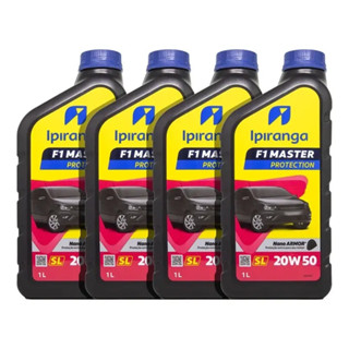 Óleo Ipiranga F1 Master 20W50 Mineral - 4 Unid. em Oferta na Shopee