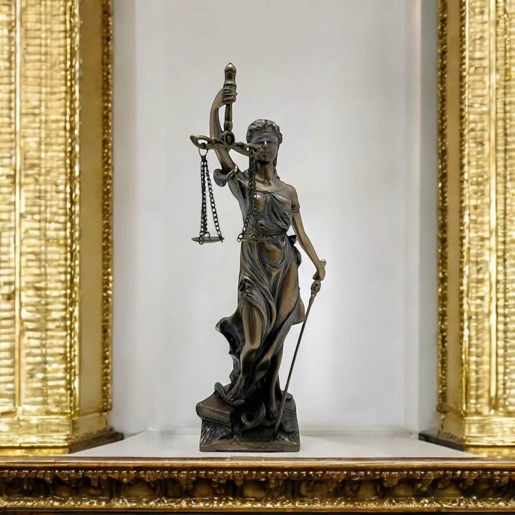 Veronese Design - Estátua Deusa Themis Dama Da Justiça