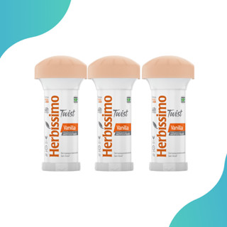 Kit 3 Desodorante antitranspirante Twist Herbissimo Vanilla 45G em Oferta na Shopee