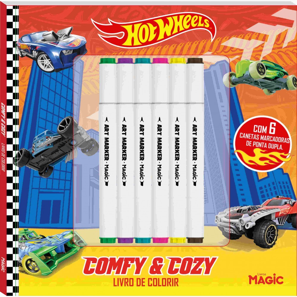 Hot Wheels - Comfy and Cozy - para colorir