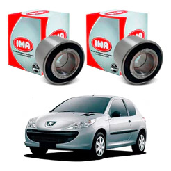 Par Rolamento Roda Traseira 207 1.4 1.6 2008 A 2015