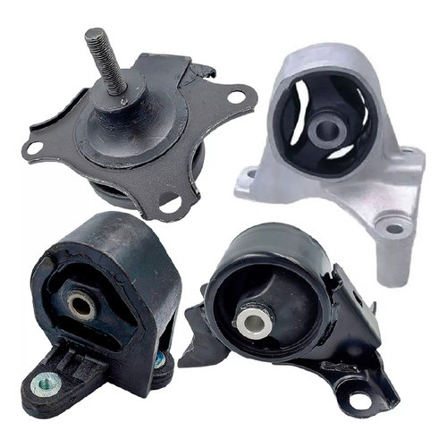 Kit 4 Calço Coxim Motor Cambio Honda Civic 1.7 1.8 2001/2006 Manual