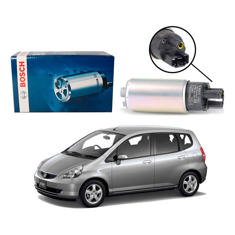 Bomba Combustivel Bosch Fit 1.5 2005 A 2008 em Oferta na Shopee